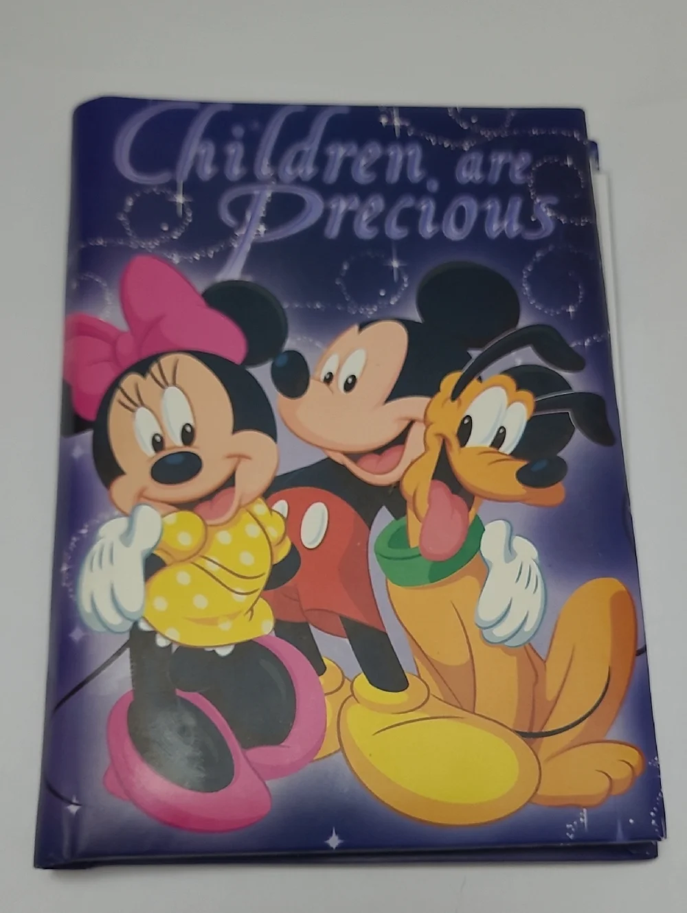 Mickey Mouse and Friends Photo Album For 4”x6” Photos .  Holds 30 Photos.  New